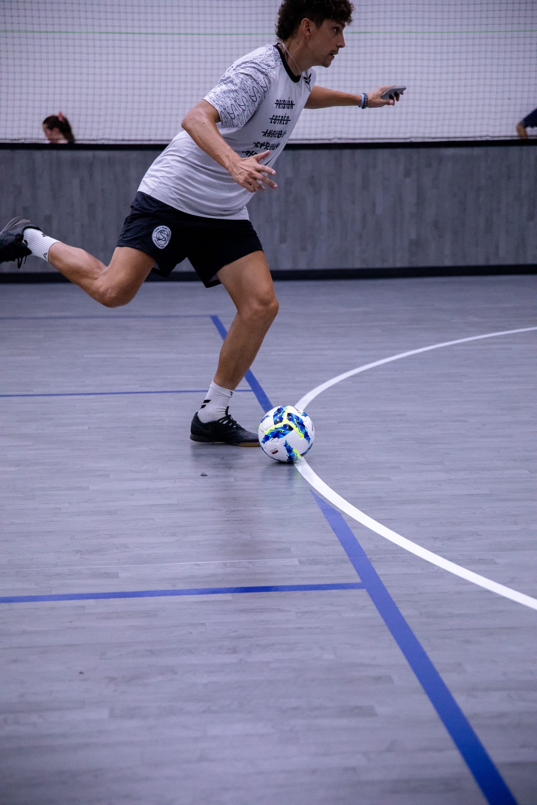 Saturdays futsal league at Frontrunner Fieldhouse