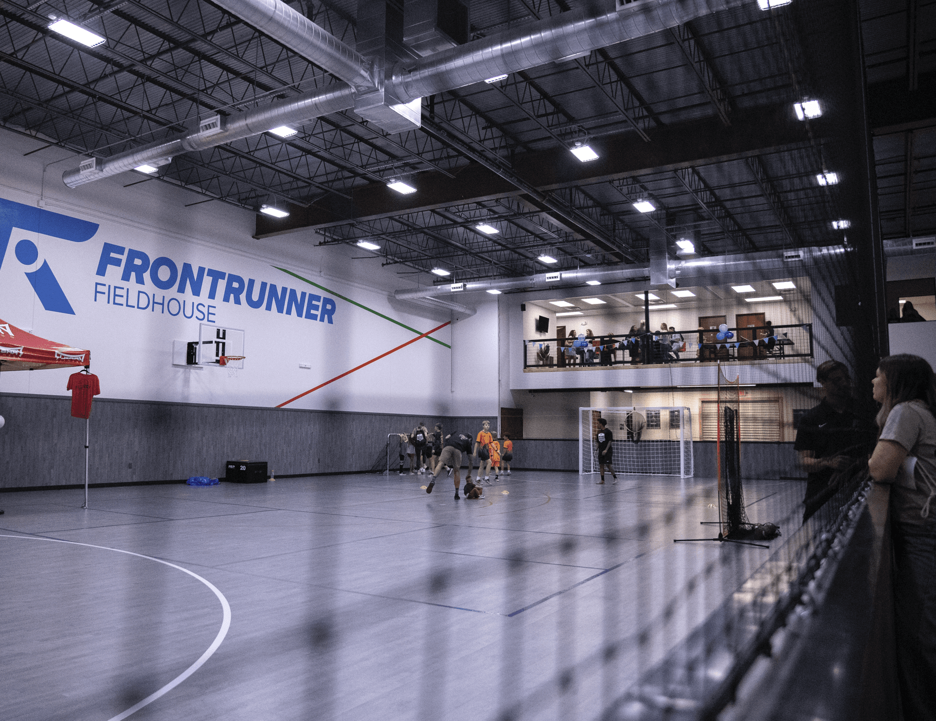 Inside Frontrunner Fieldhouse